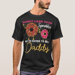 T-shirt Kawaii Donut Sprinkings Be A Dad Genre 8ème annive