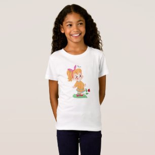 T-Shirt Kawaii Fleur "Olivia" Enfants