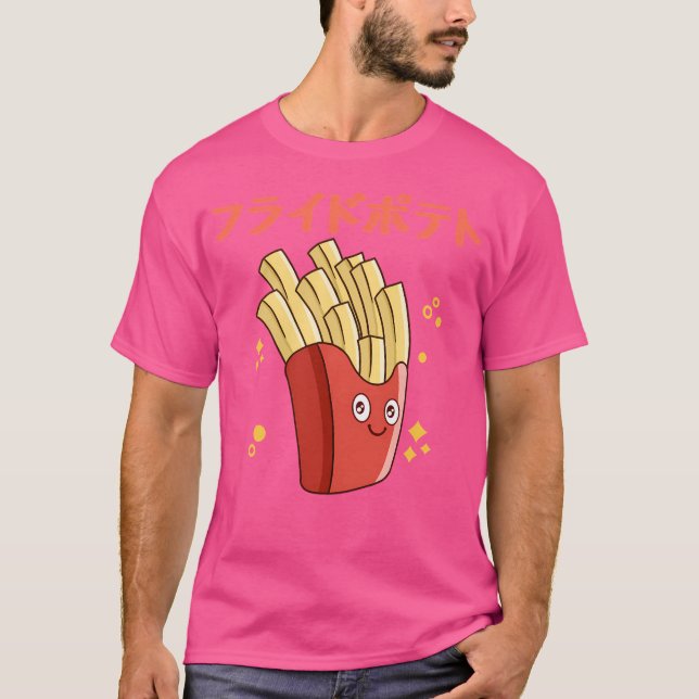 T-shirt Kawaii French Fries (Devant)