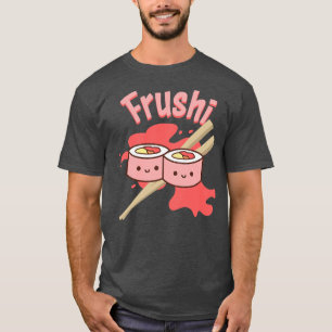 T-shirt Kawaii Frushi Rolls Sushi Fruit Japonais 3