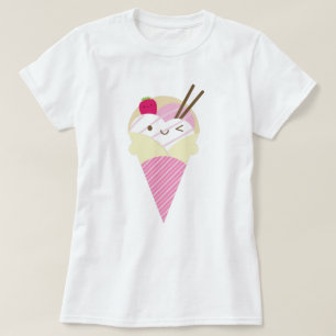 T-shirt Kawaii Harajuku Crepe
