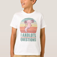 Kawaii I Axolotl Questions Funny Sunset Cadeau Mam