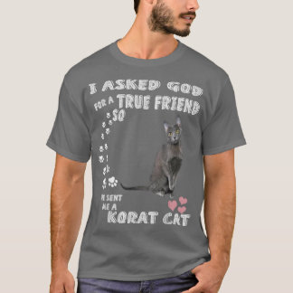 T-shirt Kawaii Malet Kitten Dit Maman Costume Papa, Mignon