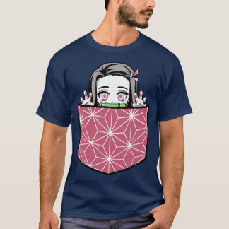 T-shirt Kawaii Nezuko Dans Ma Poche