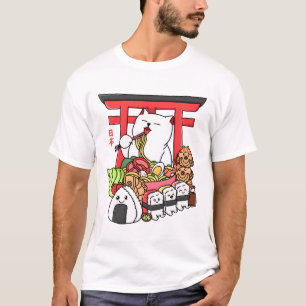 T-shirt Kawaii Nourriture japonaise