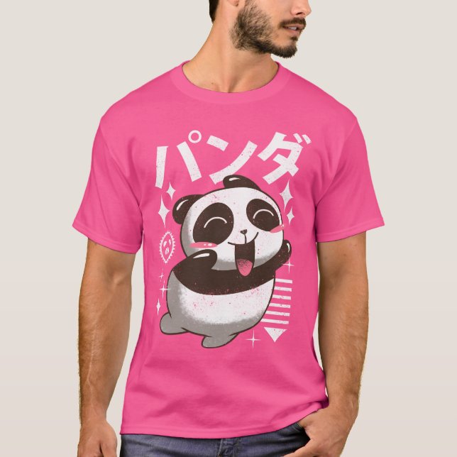 T-shirt Kawaii Panda (Devant)