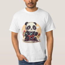 kawaii panda karaté cool mignon