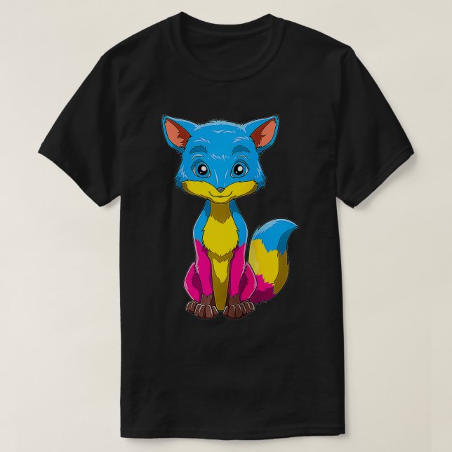 T-shirt Kawaii Panseual Fo LGBTQ  (Design devant)
