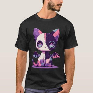 T-shirt Kawaii Pastel Goth Déplaisant Cute Witchy Zombie P