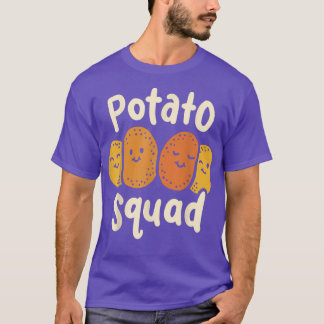 T-shirt Kawaii Potato Squad Vegetarian Vegetarian Vegetabl