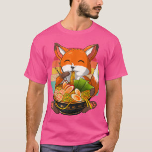 T-shirt Kawaii Ramen Fo, Japonais Neko Noodle drôle Anime