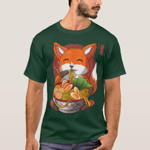 T-shirt Kawaii Ramen Fo, Japonais Neko Noodle drôle Anime
