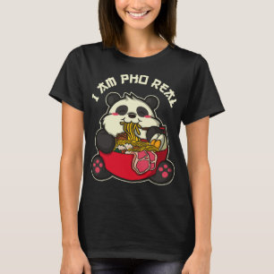 T-shirt Kawaii Ramen Japonais Anime Noodles Funny Panda No