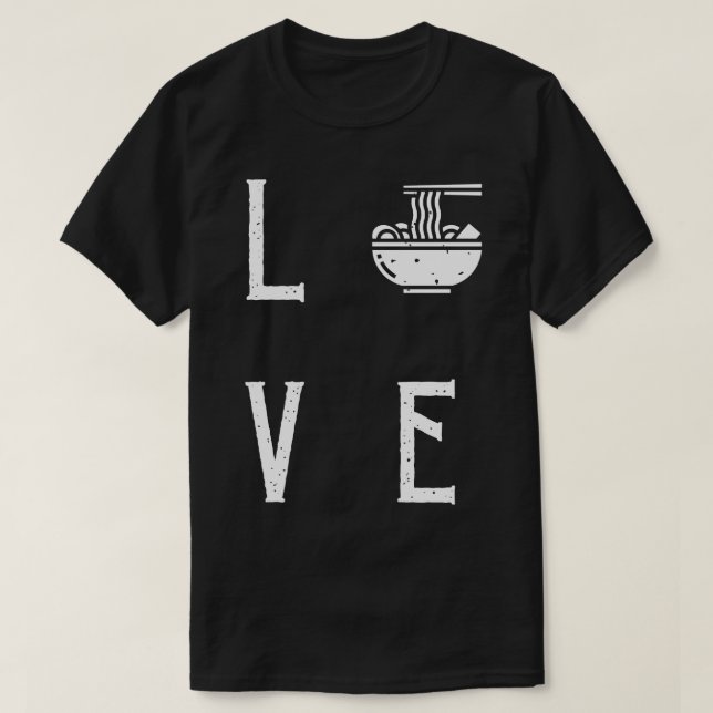 T-shirt Kawaii Ramen Lover (Design devant)