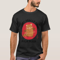 Kawaii Red Panda J'Aime Vraiment Hula Hoop