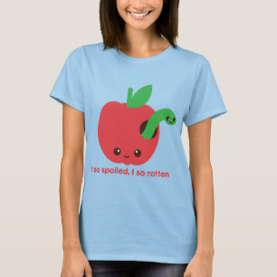 T-shirt Kawaii Rotten Apple