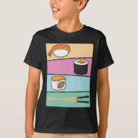 Kawaii Sushi japonais Nourriture Maki Nigiri Chops