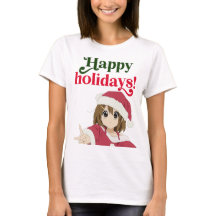 Kawaii tenue de Noël, Anime Girl