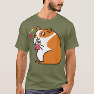 T-shirt Kawaii Thé à bulle de hamster japonais