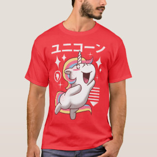 T-shirt Kawaii Unicorn