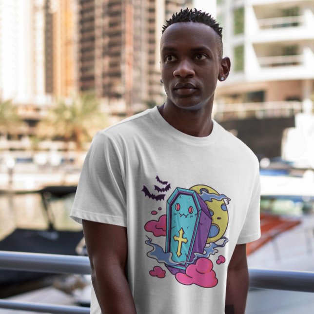 T-shirt Kawaii Vampire Coffin (Créateur téléchargé)