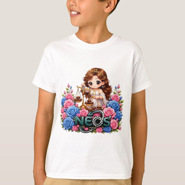 T-shirt Kawaii Zodiac Neos Balance (Devant)