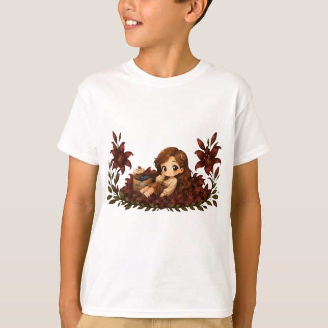T-shirt Kawaii Zodiac Neos Vierge (Devant)