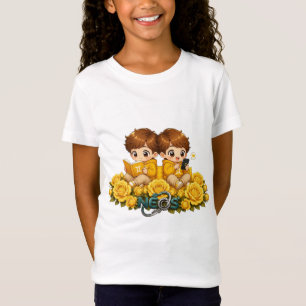 T-Shirt Kawaii Zodiaque Neos Gémeaux