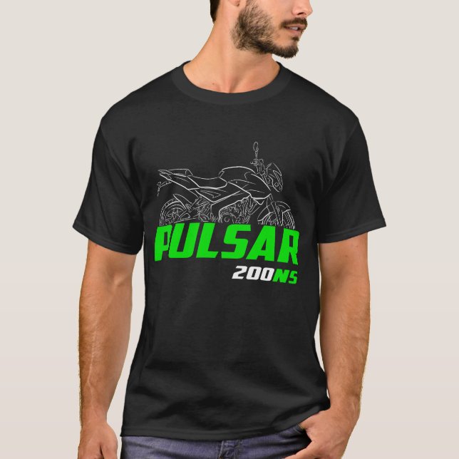 T-shirt Kawasaki Bajaj Pulsar 200NS 2013-2016 (Devant)