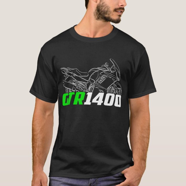 T-shirt Kawasaki GTR 1400 2008-2009 (Devant)