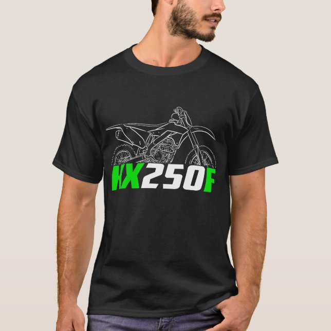 T-shirt Kawasaki KX250F 2013-2016 (Devant)