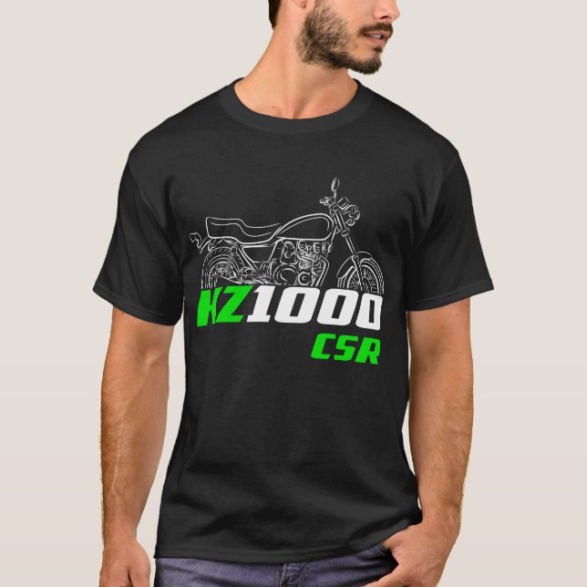 T-shirt Kawasaki KZ1000 CSR 1981-1982 (Devant)