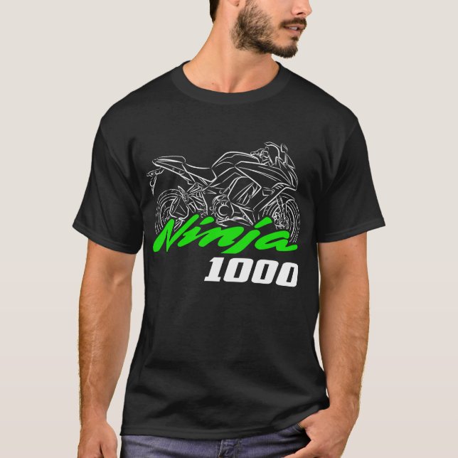 T-shirt Kawasaki Ninja 1000 2011-2016 (Devant)