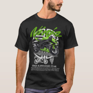 T-shirt Kawasaki Ninja - Style Sportbike élégant p