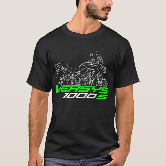 T-shirt Kawasaki Versys 1000S 2019-2024 (Devant)