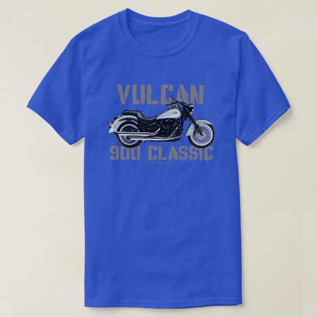 T-shirt Kawasaki Vulcan 900 Classique blanc sg (Design devant)
