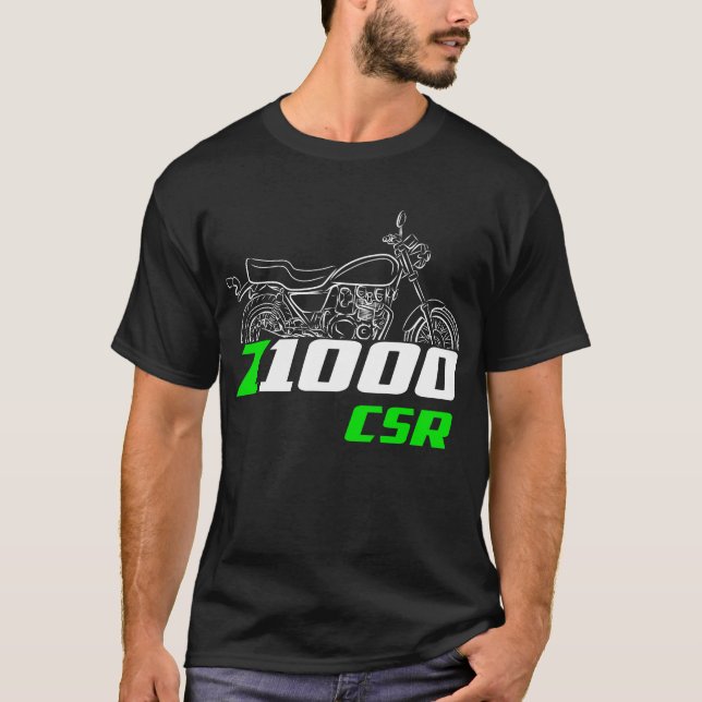 T-shirt Kawasaki Z1000 CSR 1981-1982 (Devant)