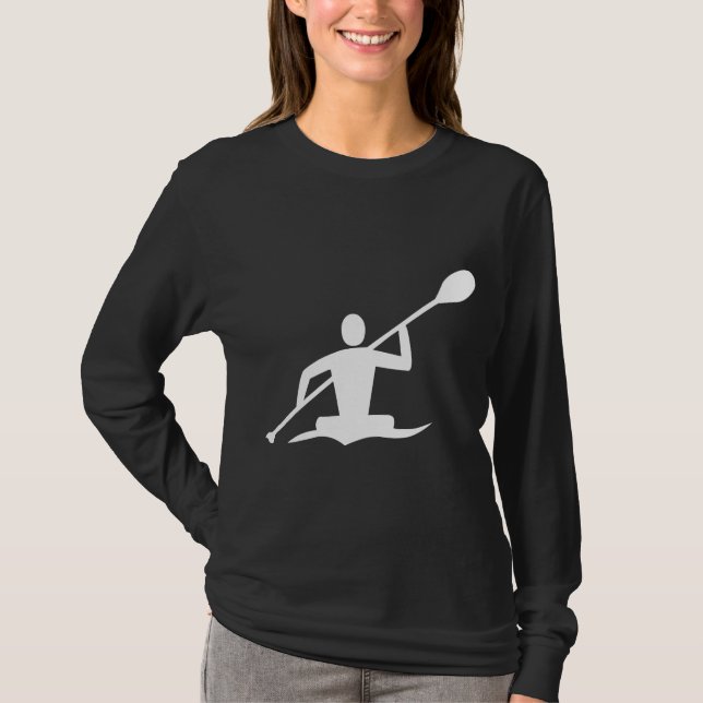 T-shirt Kayak - Blanc (Devant)