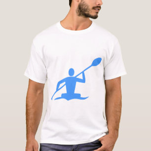 T-shirt Kayak - Bleu bébé