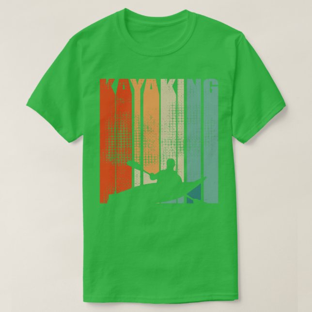 T-shirt Kayak Canoë Retro 3 (Design devant)