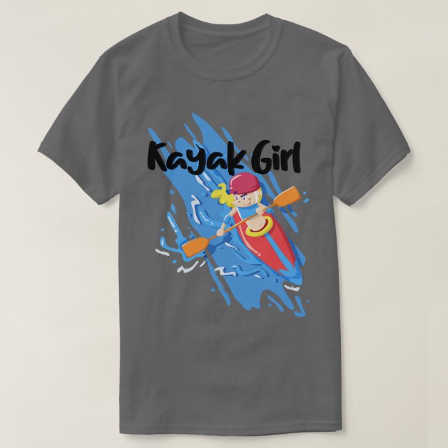 T-shirt Kayak fille 1 (Design devant)