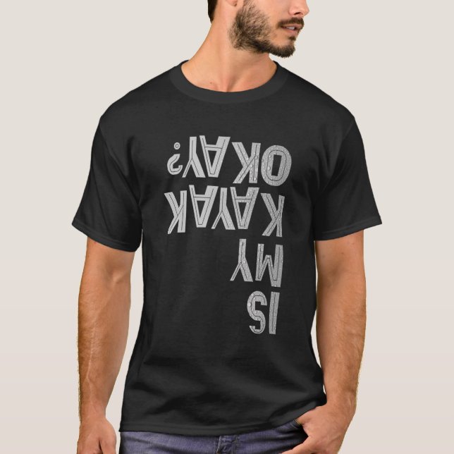 T-shirt Kayak Joke Whitewater Paddater Team Spring Break K (Devant)