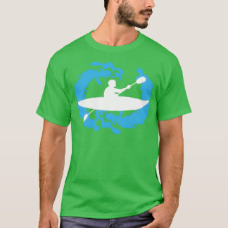 T-shirt Kayak Kayak Kayaker Kayaker Paddling Idée cadeau (