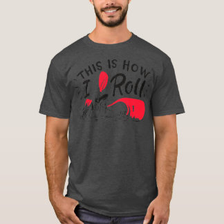 T-shirt Kayak Kayaker Kayak Canoë Bateau
