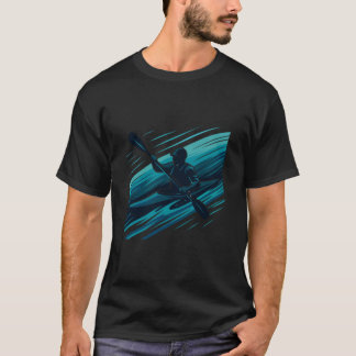 T-shirt Kayak Lignes de Vitesse Cross Kayak