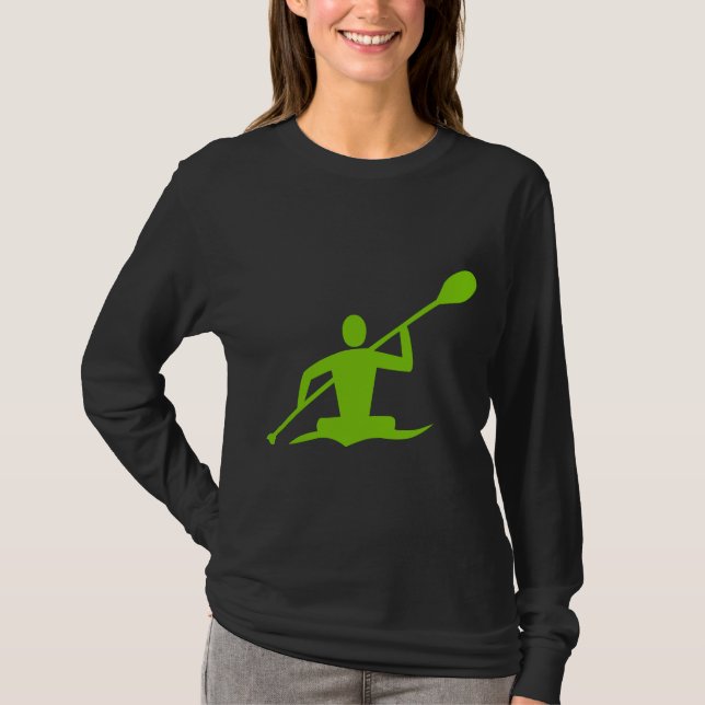 T-shirt Kayak - Martian Green (Devant)