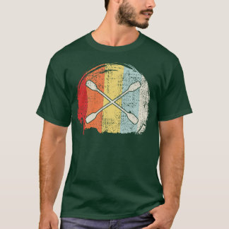 T-shirt Kayak Paddle Retro