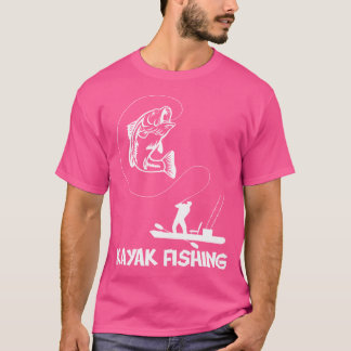 T-shirt Kayak Pêche Basse Pêche Pêche Pêche