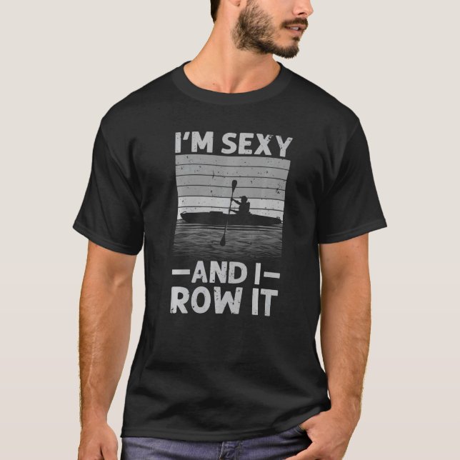 T-shirt Kayak Pour Hommes Femmes Kayak Aviron Kayak 1 (Devant)