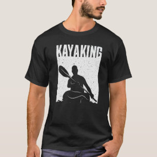 T-shirt Kayak Pour Hommes Femmes Kayak Rafting Row 3